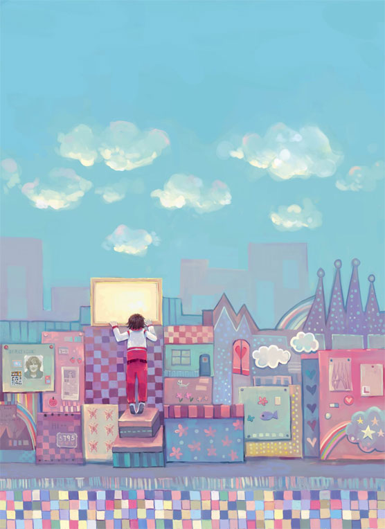 踮脚张望的时光。