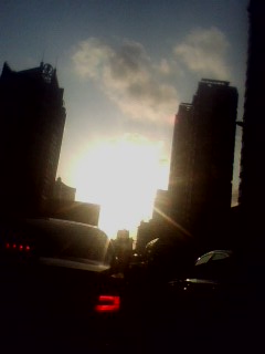 放学回家在车上