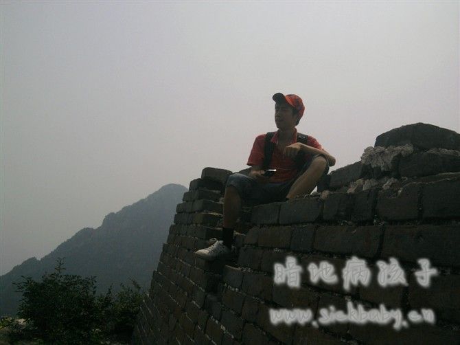 在北京箭抠长城一烽火台