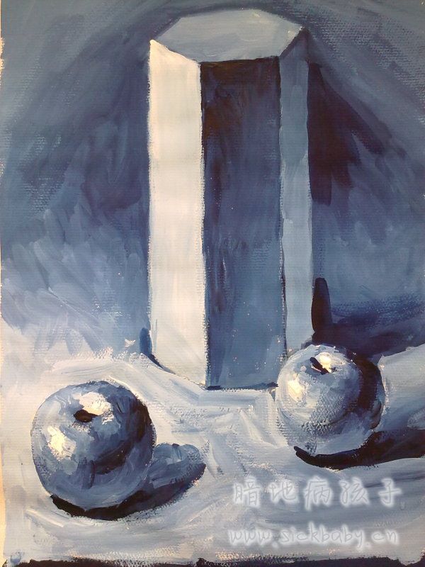 色彩的第一幅画